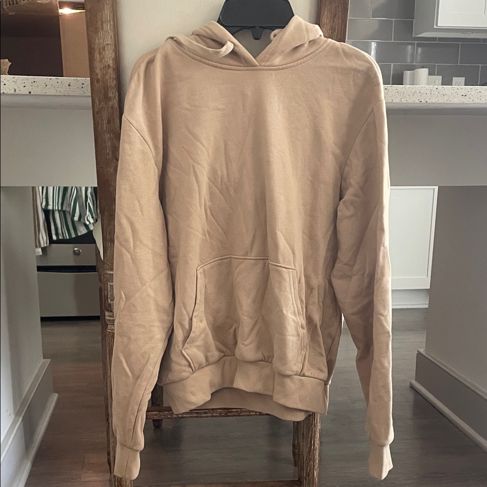 H&M Beige Hoodie for Men